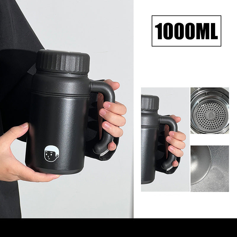 Large Stainless Steel Insulated Cup with Handle
