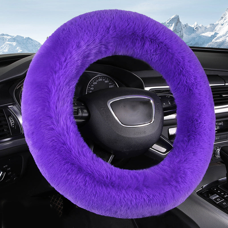 Warm & Comfortable Steering Wheel Cover