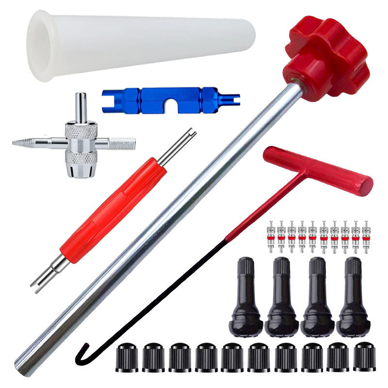 🔥🚀 Master Tire Repair in 60 Seconds! Our 5-in-1 Valve Tool Kit Delivers Pro Results for Cars, Bikes & More - Grab 40% OFF Before It's Gone! 💪✨