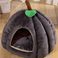 Warm & Cozy Semi-Enclosed Pet Bed