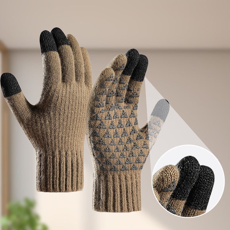 🔥USB Heated Knit Gloves - Touch Screen Friendly