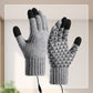 🔥USB Heated Knit Gloves - Touch Screen Friendly