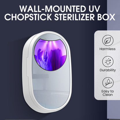 Wall-Mounted UV Chopstick Sterilizer Box