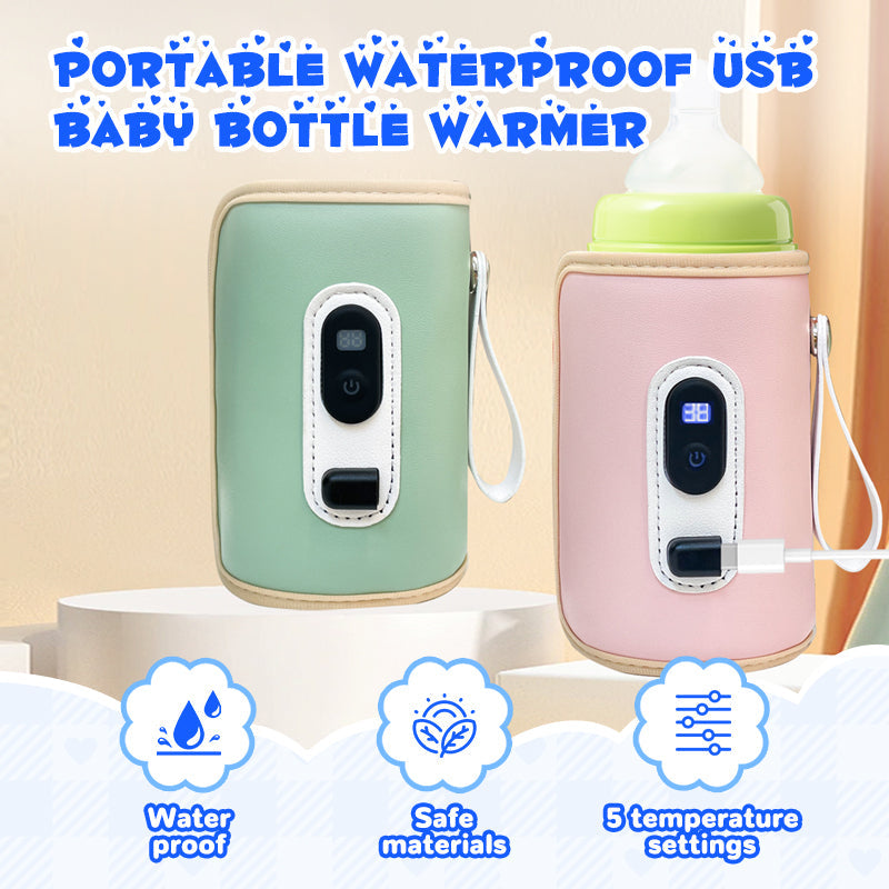Portable Waterproof USB Baby Bottle Warmer