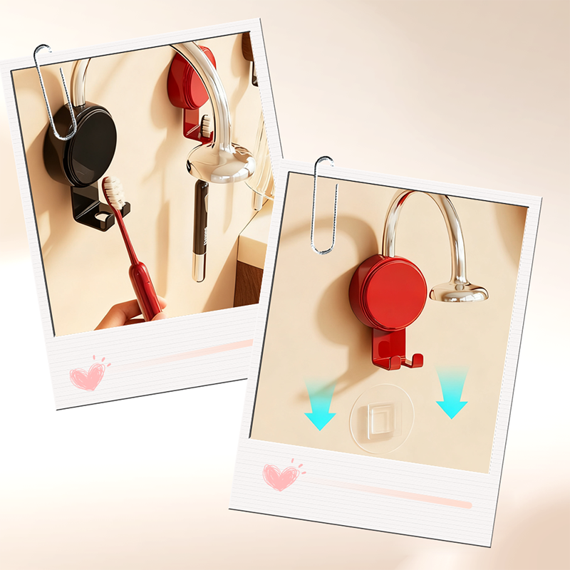 Nail-Free Installation Toothbrush Holder with Cup