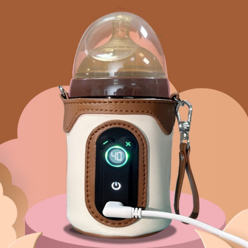 Portable Baby Bottle Warmer with LED Display