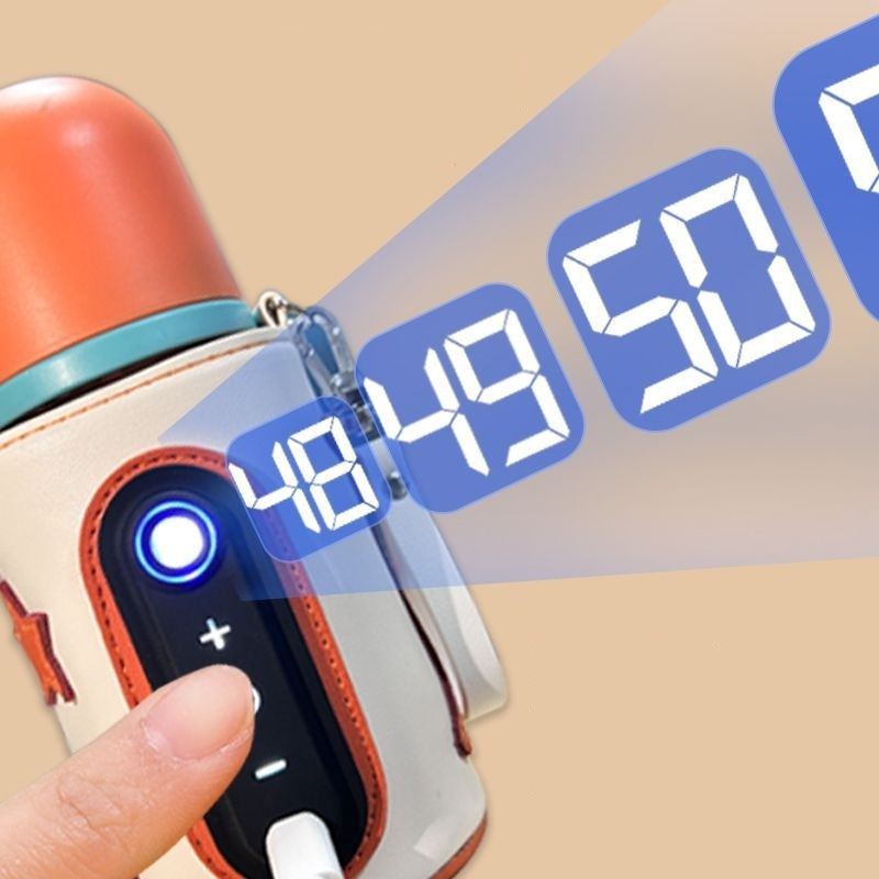 Portable Baby Bottle Warmer with LED Display