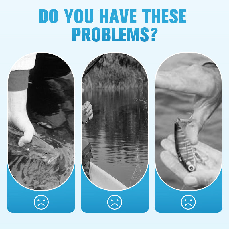 🎣Hot Sale Clearance Sale 80% OFF💥Aluminum Alloy Fish Lip Gripper with Scale