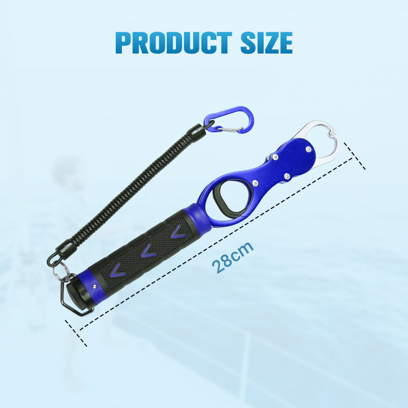 🎣Hot Sale Clearance Sale 80% OFF💥Aluminum Alloy Fish Lip Gripper with Scale