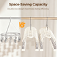 Stainless Steel Laundry Drying Rack with 20 Clips