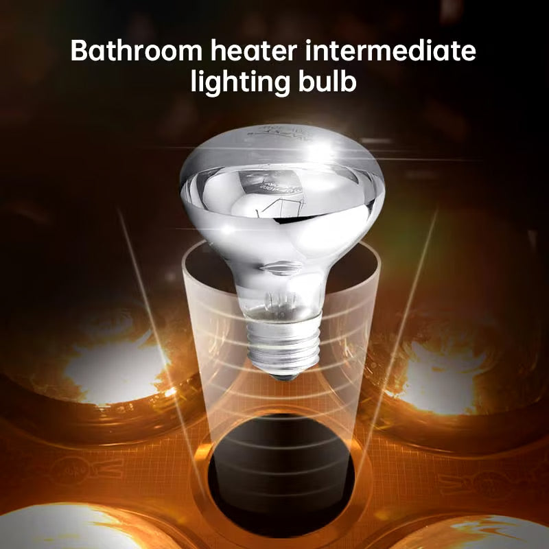 275W Bathroom Heater Bulb - Winter Warmth Essential