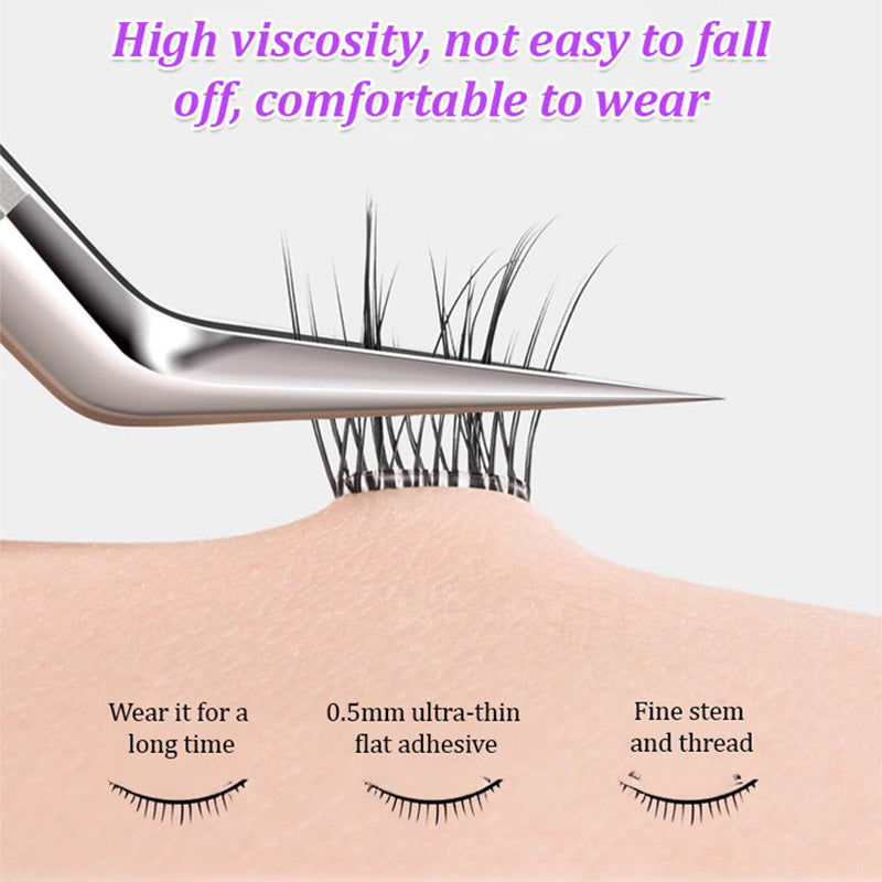Self-Adhesive Natural False Eyelashes