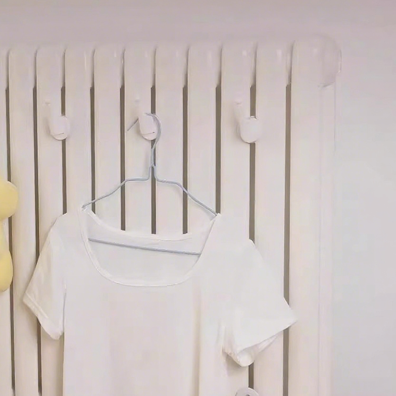 Drill-Free Radiator Hook for Column Heaters