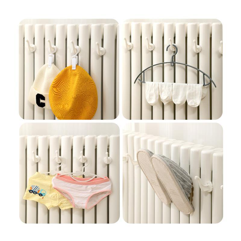 Drill-Free Radiator Hook for Column Heaters