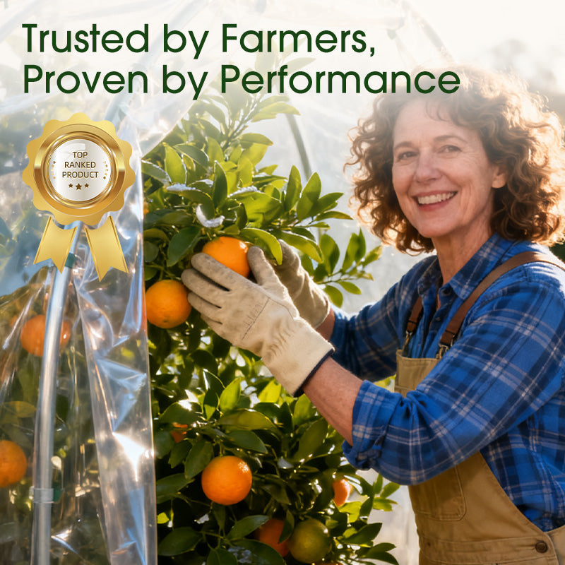 Clear Plant Frost Protection Bags