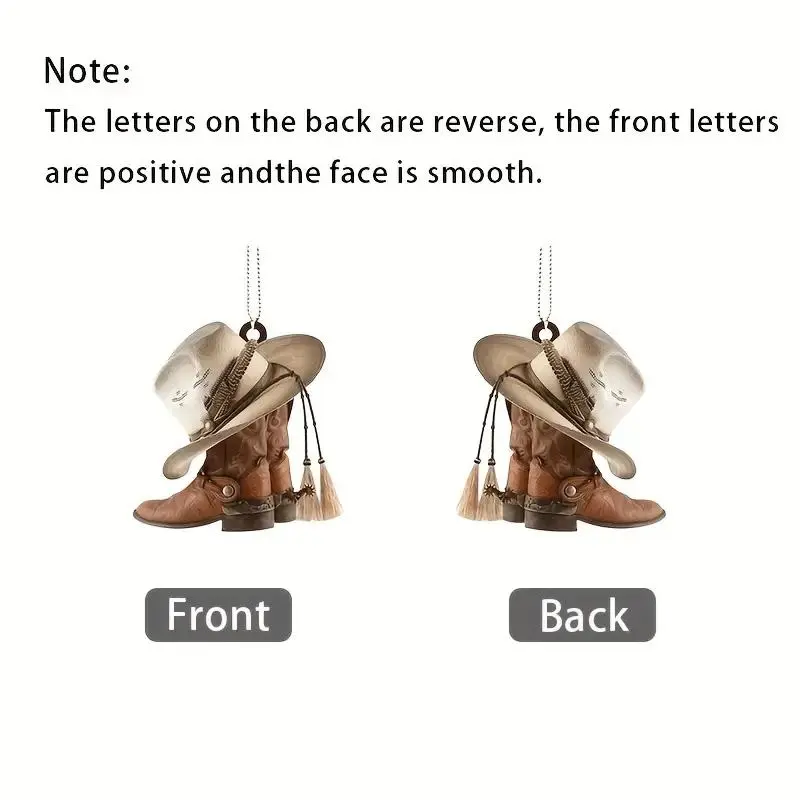 Car Rear View Mirror Pendant