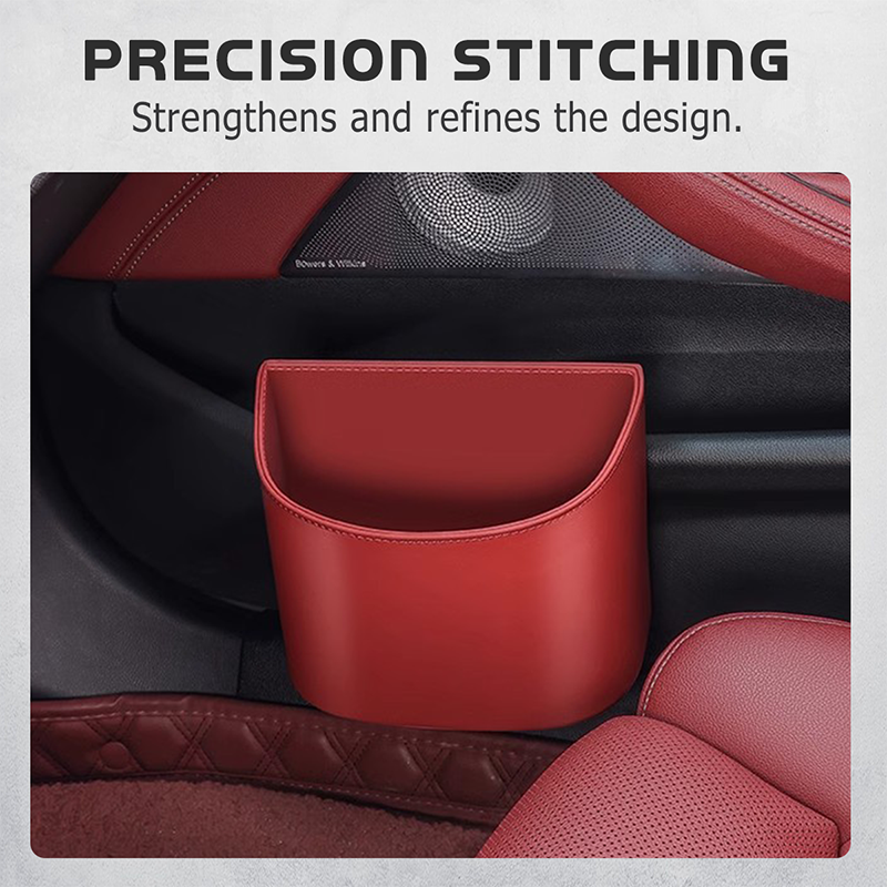 Universal Leather Car Door Cup Holder