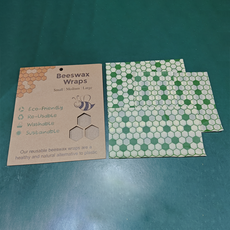 Reusable Beeswax Food Wraps 3 PCS Set