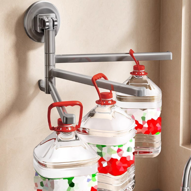 180° Rotating Suction Cup Towel Rack 