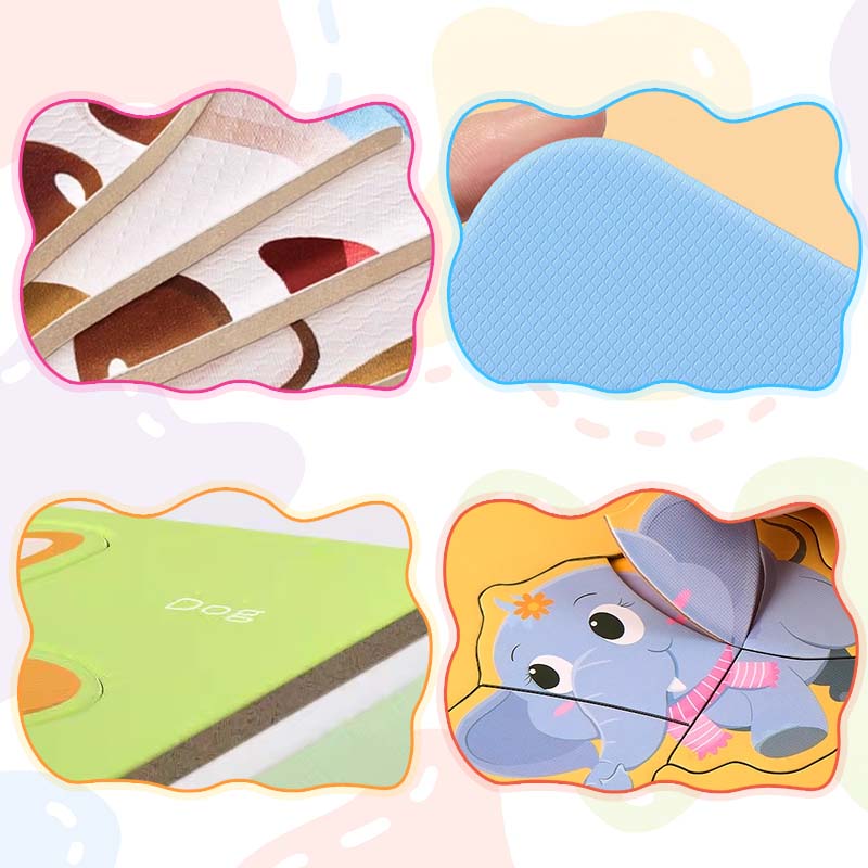 Fruit Animals Jigsaw Puzzles for Kids