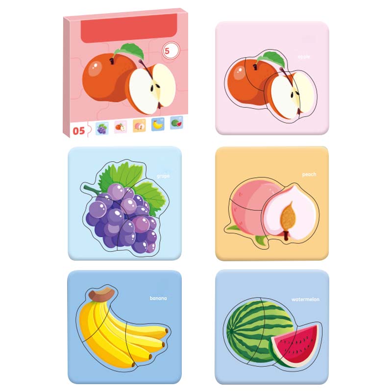 Fruit Animals Jigsaw Puzzles for Kids