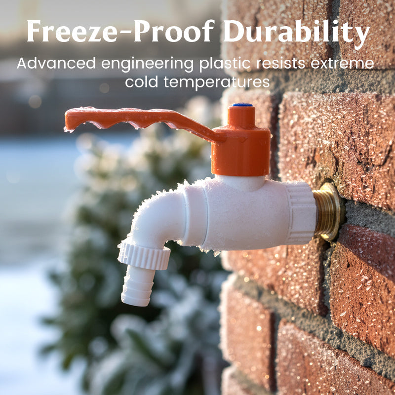 1/2-Inch PPR Steel-Core Ball Valve Water Faucet