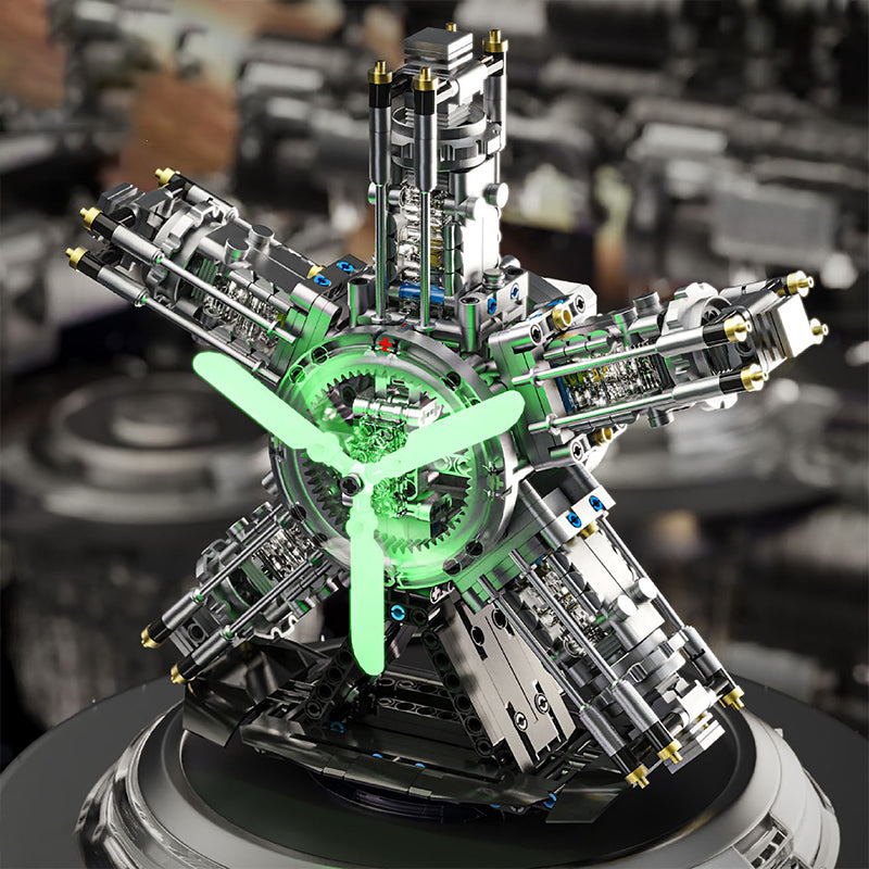 Engine Model Building Blocks Set