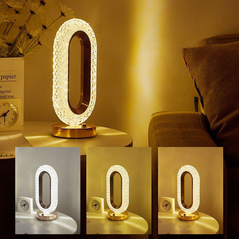 🎅Christmas Sale 49% OFF!!🎄50K+ SOLD! 🎁✨Rechargeable Luxury Crystal LED Night Light Lamp