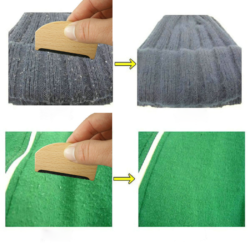 Manual Wooden Fabric Shaver for Clothes