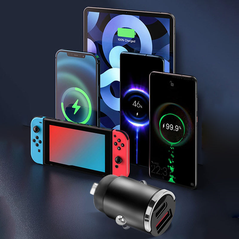⏳Limited-time 50% off⏰100W Stealth Car Fast Charger🔋