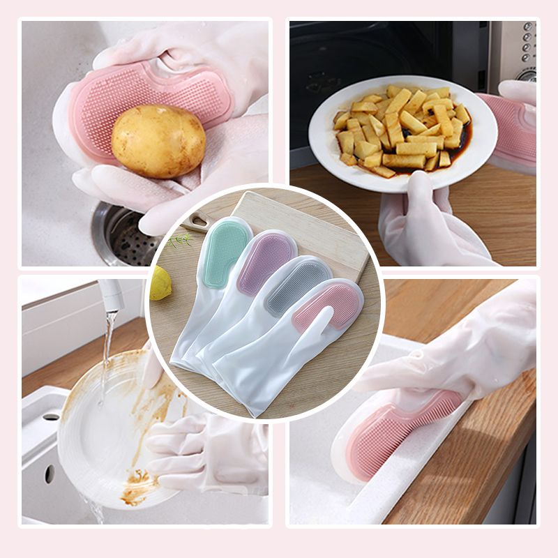 ✨️Limited Sale - BUY 2 GET 1 FREE🔥Powerful Dish-washing Glove Brush - Best Gift