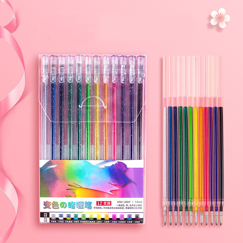 🎄Early Christmas 🎉BUY 3 GET 20% OFF🎉🎁 Glitter Gel Pen Set
