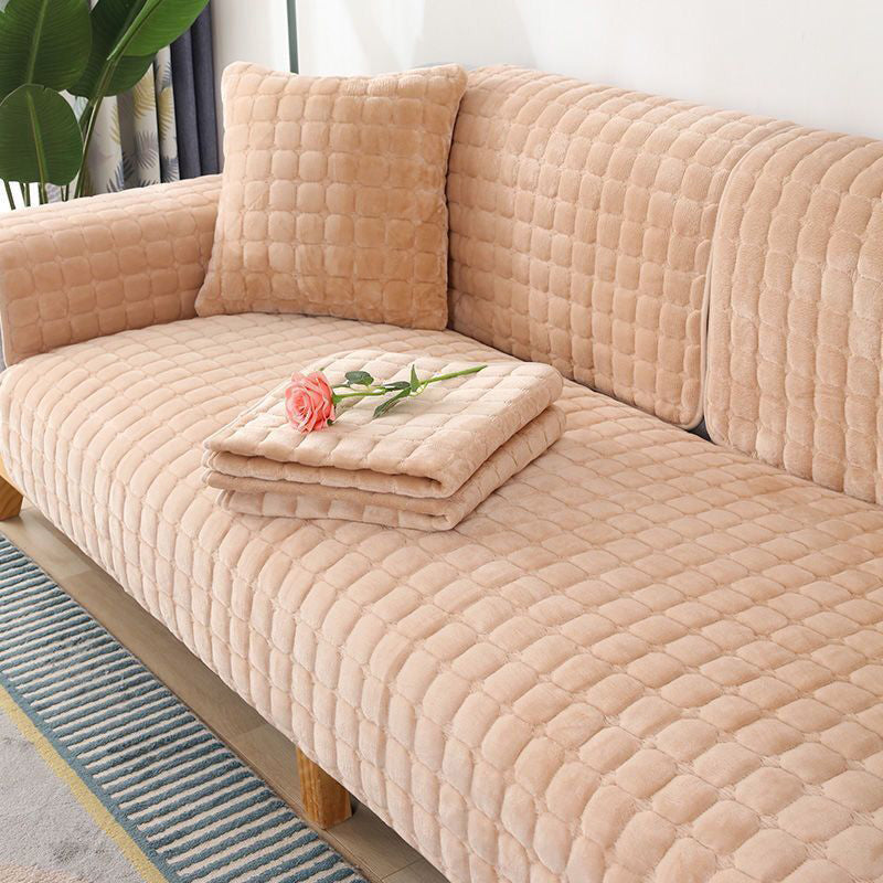 Winter Non-Slip Thick Plush Sofa Cover🛋️