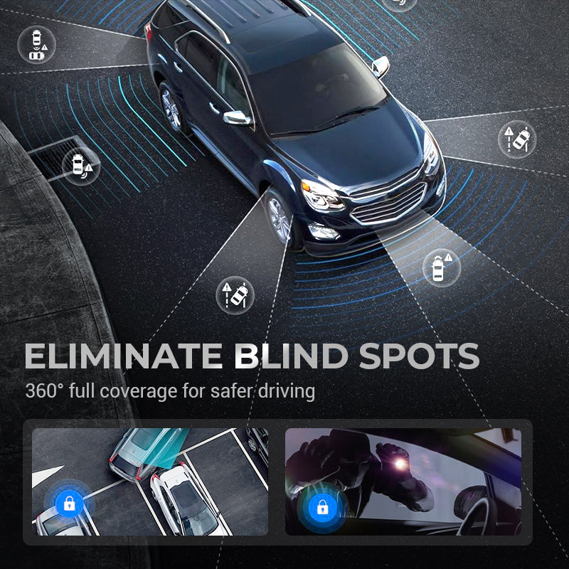 24-Hour Parking Guard Night Vision Dash Cam