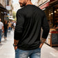 ⚡Black Friday Flash Deal!Men’s Slim Fit Henley Long Sleeve T-Shirt 🔥Direct 50% Off, King of Cost Performance!
