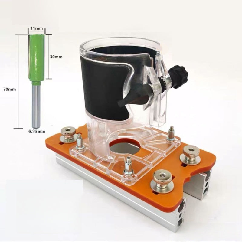 2-in-1 Compact Wood Slotting Base