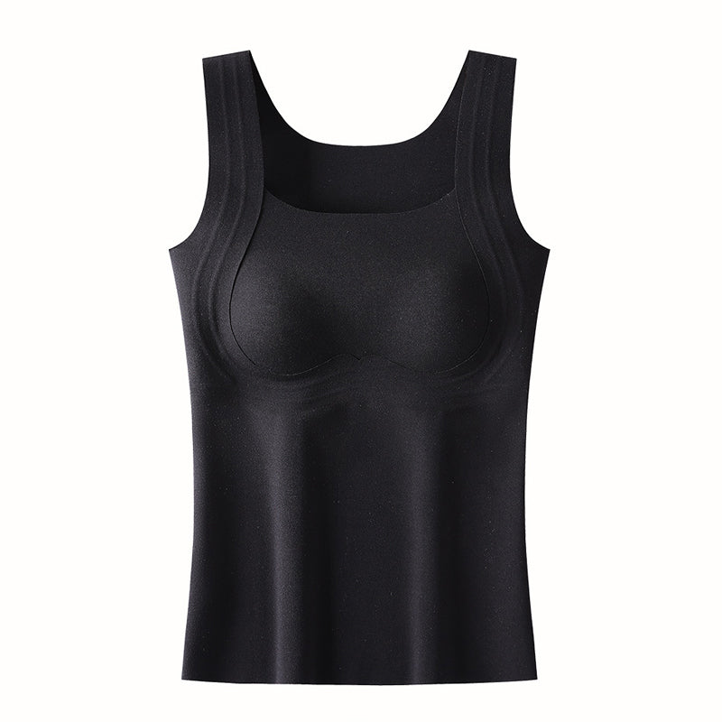 Women's Thermal Tank Tops with Built-in Bra