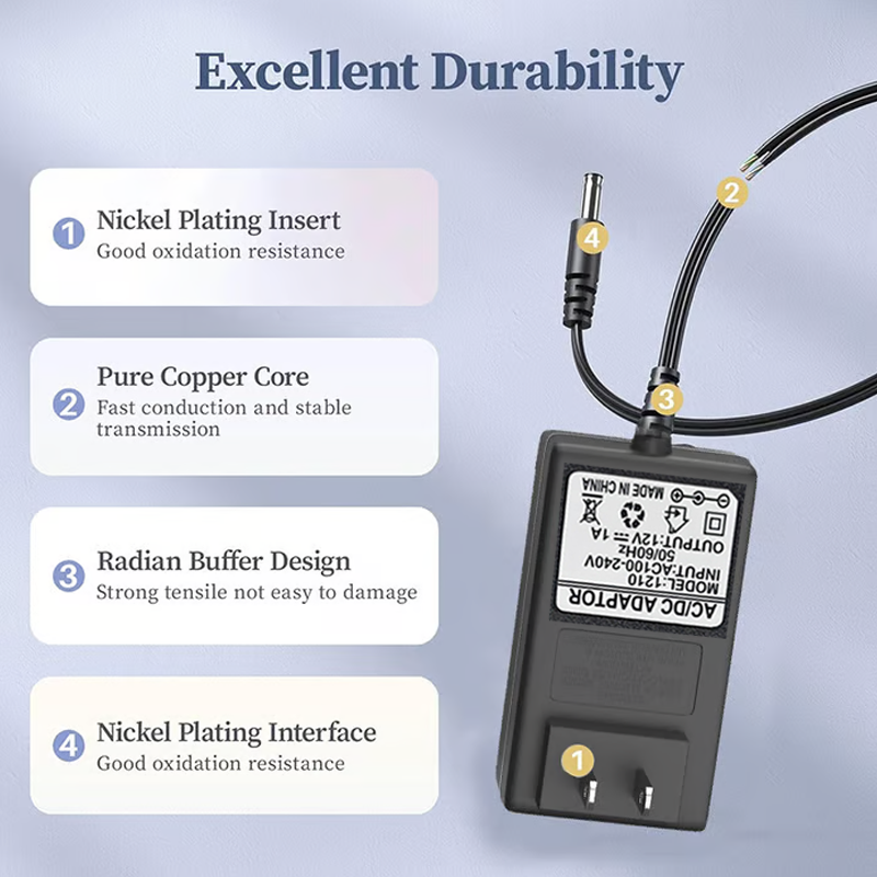 Universal High-Efficiency Lithium Battery Charger Adapter
