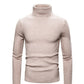 Winter Men's Knitted Turtleneck Slim Sweater