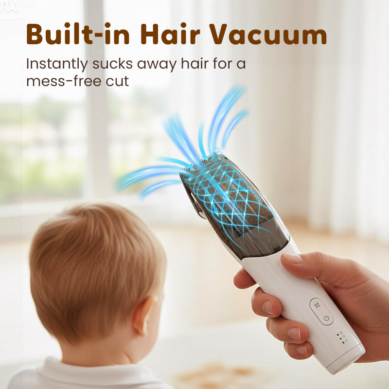 ⏳Limited-time 50% off⏰Ultra Quiet Electric Vacuum Hair Clipper for Kids💈