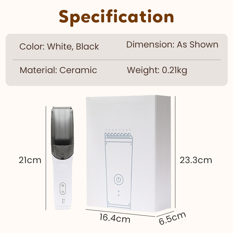 ⏳Limited-time 50% off⏰Ultra Quiet Electric Vacuum Hair Clipper for Kids💈