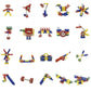 Educational Interlocking Building Block Set for Kids