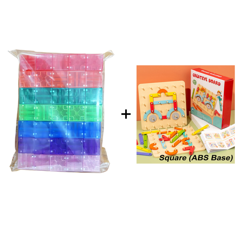 Magnetic Building Block Set for Kids