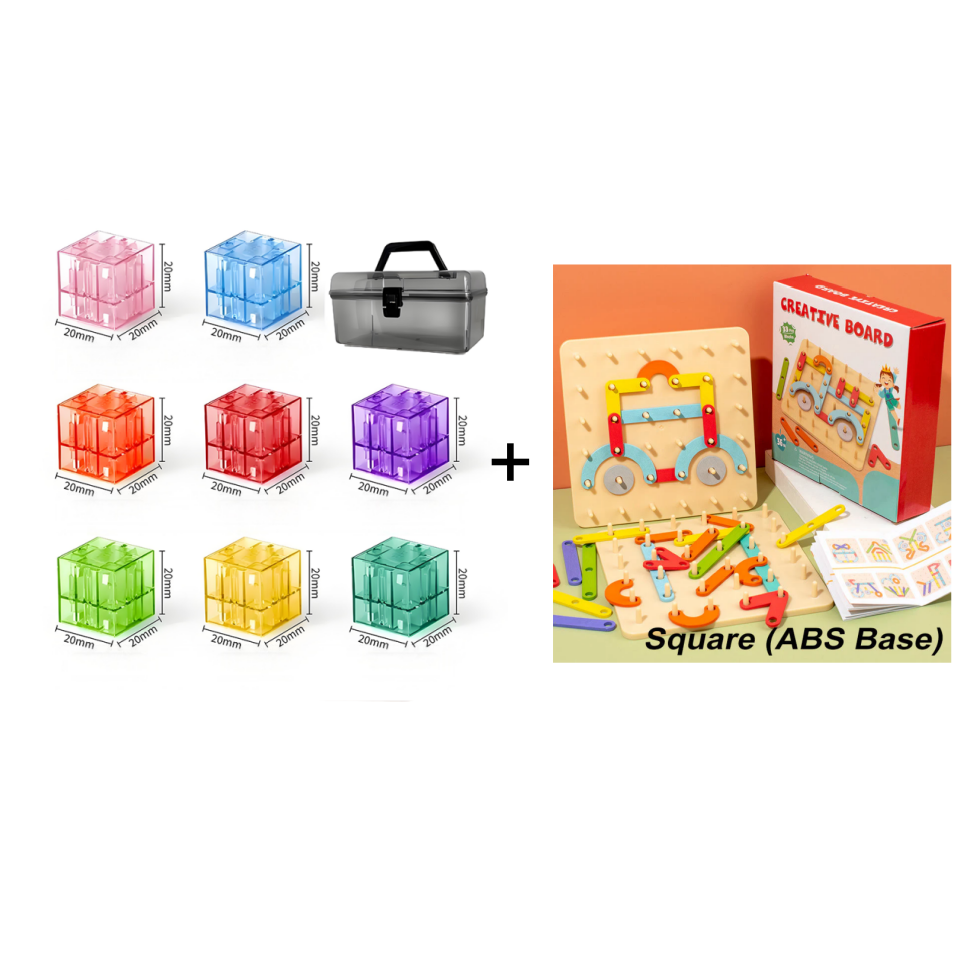 Magnetic Building Block Set for Kids
