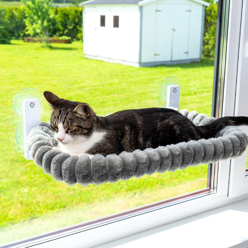 Foldable Cat Window Hammock with Suction Cups