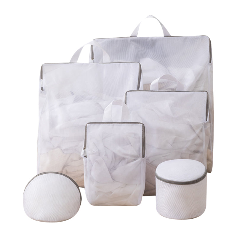 Portable Mesh Laundry Bags with Handle