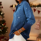 Women’s Sparkly Knit Long Sleeve Sweater