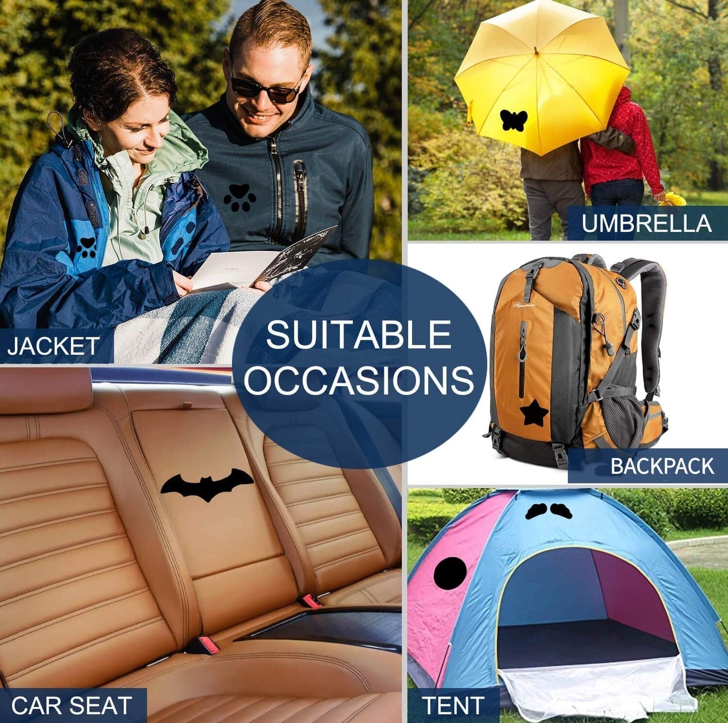 🎁Buy 1 Get 2 Free⚡Self-Adhesive Waterproof Fabric Repair Patch