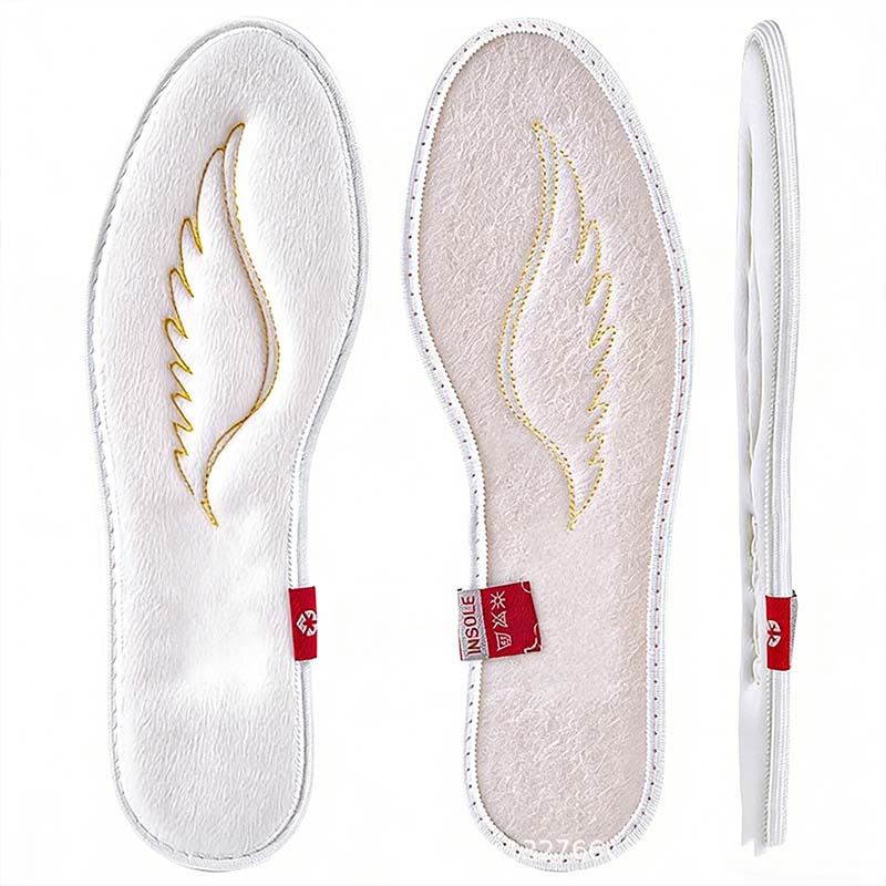 Unisex Breathable Plush Warm Insoles
