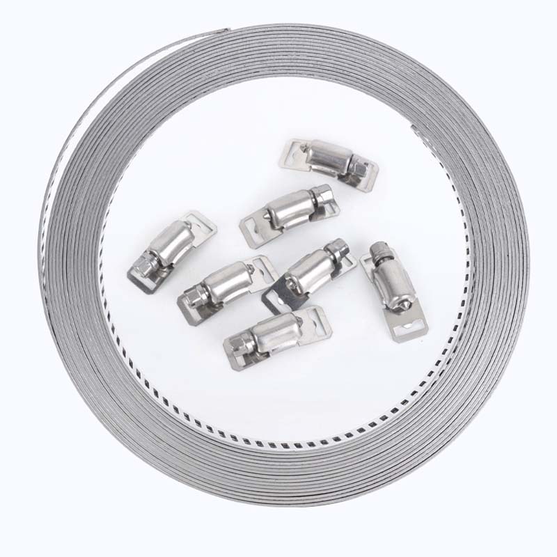 Adjustable 304 Stainless Steel Hose Clamps Assortment Kit